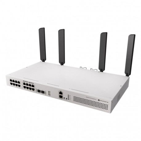 MikroTik ruuter/lüliti 16-pordiline