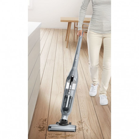 Bosch varstolmuimeja BCH3P210 2-in-1 võrgu- ja akutoitega kuivpuhastus kotita 0,4l, must, hall