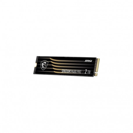 MSI Spatium M480 PRO PCIE 4.0 NVME M.2 2TB internal solid state drive PCI Express 4.0 3D NAND