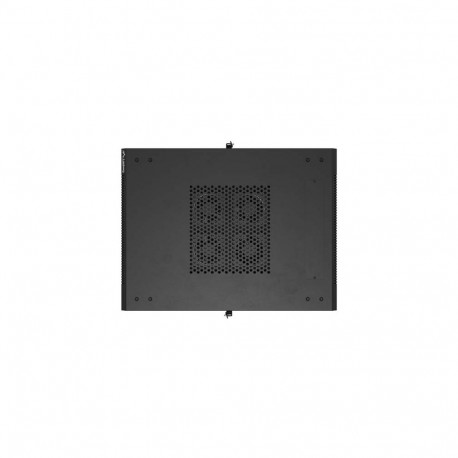 RACK CABINET 19" FREE-STANDING 18U/600X800 (FLAT PACK) WITH GLASS DOOR BLACK LANBERG