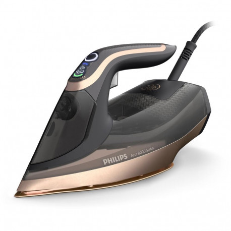 Iron - Philips Azur 8000 Series Steam Iron DST8041/80, 3000W, 80g/min, Turbo 260g, Blue