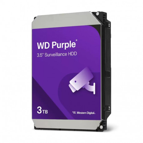 HDD - Western Digital Purple 3TB 5400RPM 128MB SATA III