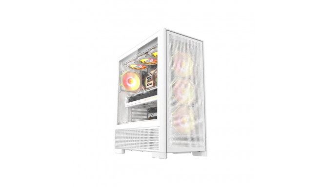 Computer Case - darkFlash AIRNOVA Big Tower, supports 10 fans, white