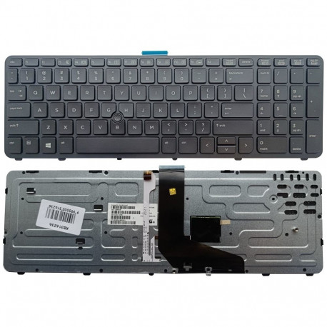 Keyboard - HP ZBook 15 G1/G2 Backlit Trackpoint US