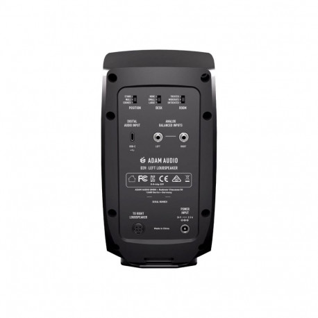 Audio Equipment - ADAM AUDIO D3V Studio Monitors 200W 3.5" Woofer Black