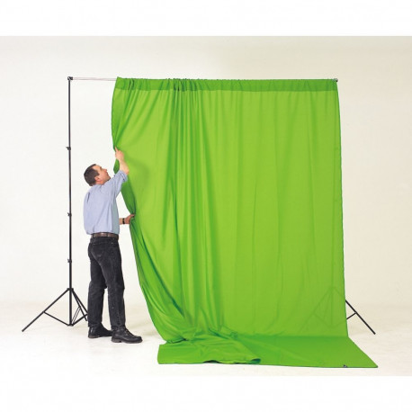 Backdrop - Lastolite Tło Chromakey 3x7m Seamless Green