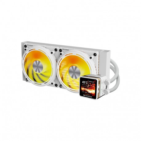 CPU Cooler - darkFlash DE240 Water Cooling System 315W TDP ARGB White