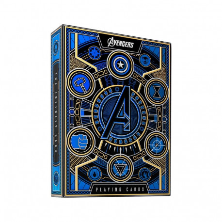 Playing Cards - Theory11 Avengers: The Infinity Saga Deck (52 cards, 2 jokers, blue)