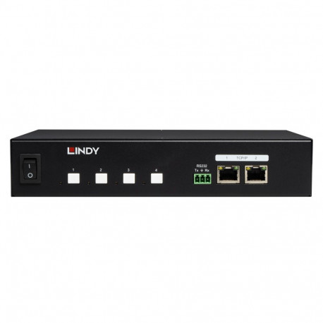 Power Distribution Unit - Lindy 4 Port IPower Switch Smart PDU 4x IEC C13