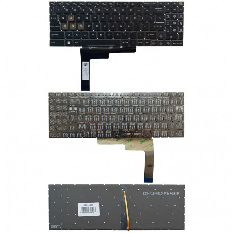 Keyboard - MSI GL76 GL66 GF76 GF66 RGB Backlit US Layout Black