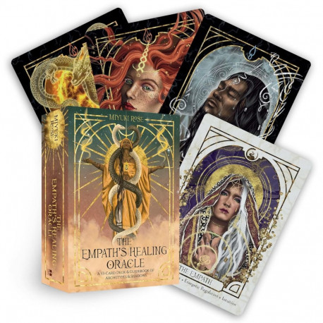 Healing Oracle Cards - The Empath's Healing Oracle (Hay House, 53 cards, guidebook)