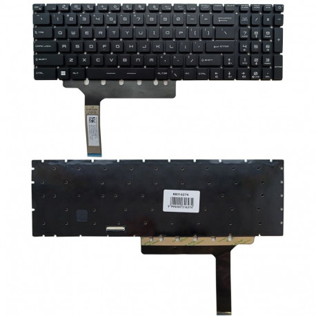 Keyboard - MSI GP76 GS76 GE76 RGB Backlit US Layout Black
