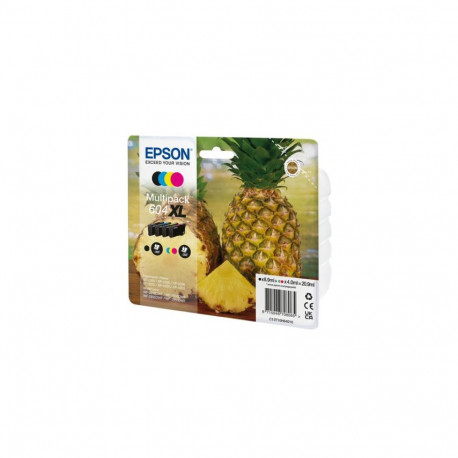 Ink Cartridge - Epson 604XL Multipack (C13T10H64010, 4 Cartridges, Black, Cyan, Magenta, Yellow)