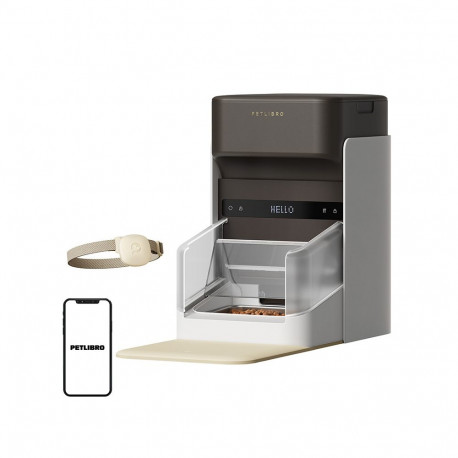Pet Food Dispenser - Petlibro RFID Smart Food Dispenser 3L with Collar