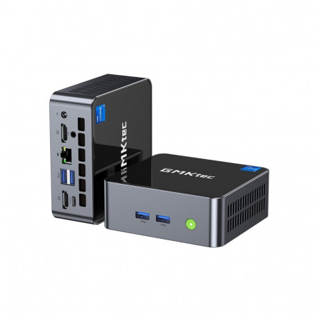 Mini PC - GMKtec M3 Intel i5-12450H 16GB RAM + 512GB SSD WIN 11 Pro, Black