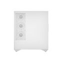 Computer Case - darkFlash DY460 ATX Case, 4 ARGB Fans, USB-C, White