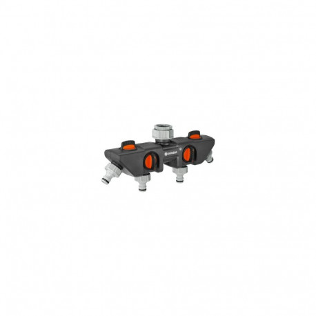 Irrigation Equipment - Gardena 4 Way Tap Connector 8194-20, 4 Outlets, Flow Control