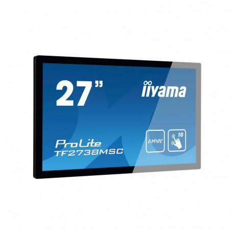 Monitor - Iiyama ProLite TF2738MSC-B2 27-Inch Full HD Touchscreen IPS