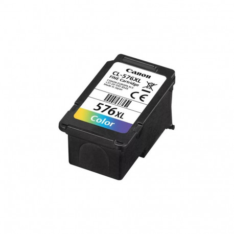 Ink Cartridge - Canon CL-576XL High-Capacity Cyan Ink, Up to 300 Pages