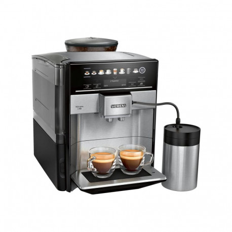 Coffee Machine - Siemens EQ.6 plus s700 (fully automatic, ceramic grinder, 1.7L, black silver)