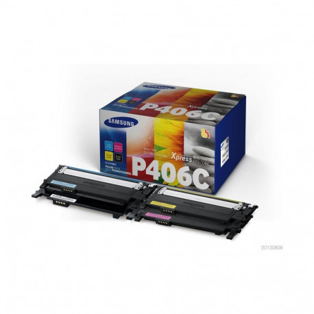 Toner Cartridge Samsung CLT-P406C 1100-1700 Pages Color