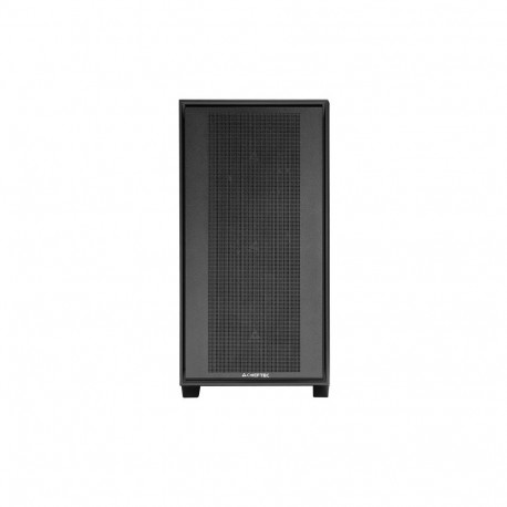 Computer Case - Chieftec GS-03B-BLK-OP Midi Tower, Tempered Glass, 3.5" Bays, Black