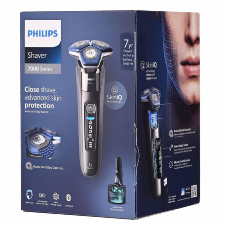 Electric Shaver - Philips SHAVER Series 7000 S7887/55 Wet & Dry Chrome