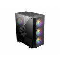 Computer Case - MSI MAG FORGE M100A Micro Tower Transparent Black
