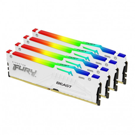 Ddr5 RAM Kit - Kingston Technology Fury Beast 128GB 5600mt/s, White Rg