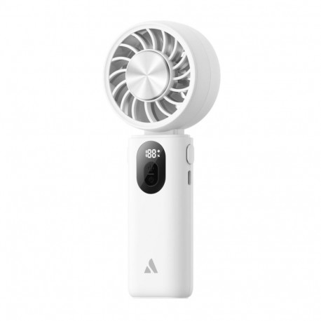 Portable Fan - AECOOLY Halo 04 ICING 5 Speed 4000 mAh Battery White