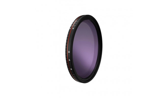 Camera Filter - Freewell Adjustable ND Filter 2–5 Stops Mist Diffusion Gray
