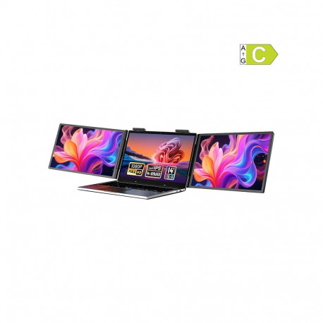 Monitor - Zeuslap ZB14 Dual 14" Full HD IPS Displays USB-C