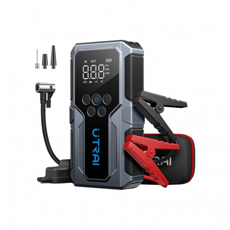 Multifunctional Car Jump Starter - UTRAI JS9 150 PSI Air Compressor, 15,000 mAh Power Bank