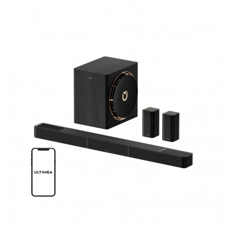 Audio System - Ultimea Skywave X60 7.1.4 Surround Sound, Dolby Atmos, Bluetooth 5.4