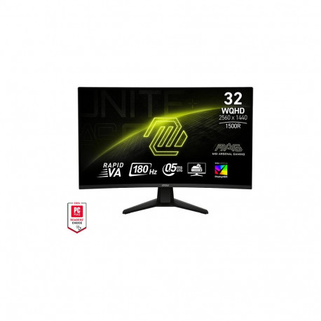 MSI mängumonitor MAG 32CQ6FDE 9S6-3DC91M-002 jaemüügiversioon
