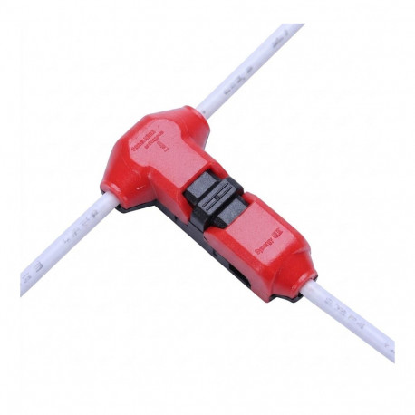 "Synergy 21 LED FLEX Strip zub. Easy Connect T shape for 1 line red"