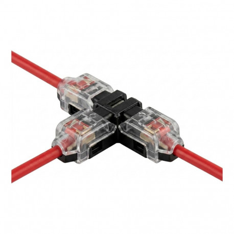 Synergy 21 LED FLEX riba tarvik Easy Connect T-kujuline 1 liini jaoks läbipaistev