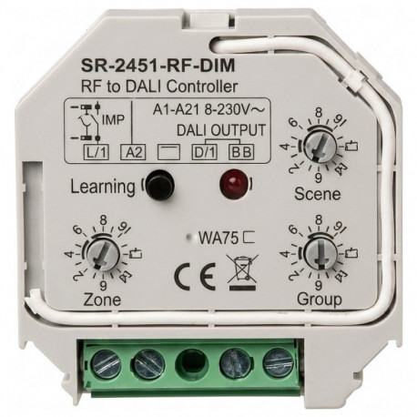 "Synergy 21 LED Serie EOS 07 DALI Controller DT8 RGB-W multi zones"