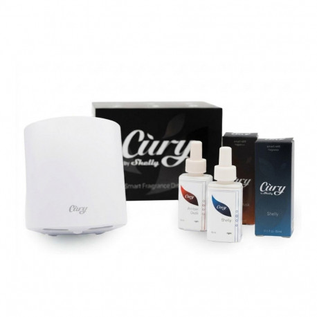 Shelly nutidifuusor Cury Box Plug & Play WLAN BT, valge