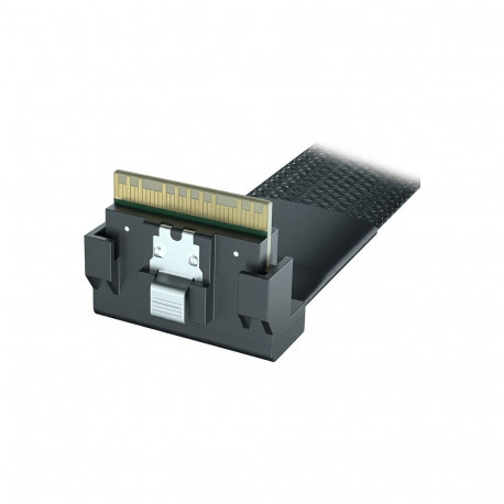 Supermicro kaabel CBL-MCIO-1245M5R MCIO x8 (RA to STR) 45cm 30AWG RoHS