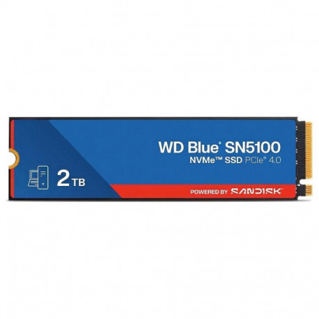 "M.2 2TB SanDisk WD Blue SN5100 NVMe BLK NVMe / SSD 2280 / PCIe Gen4 / 5150MB/s Read / 4850MB/s Writ