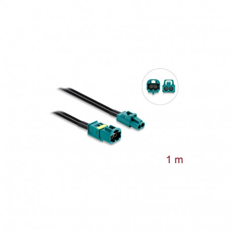 "Delock Kabel Mini FAKRA Z Buchse dual zu FAKRA Z Stecker dual"