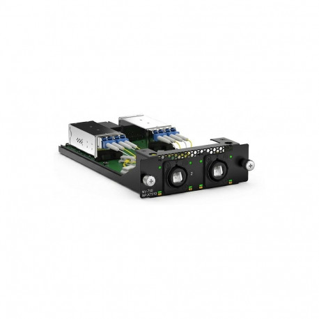 Liidesekaart M4350-16M4V 2x Neutrik opticalCON QUAD pistikut 4x MMF transiiverite jaoks