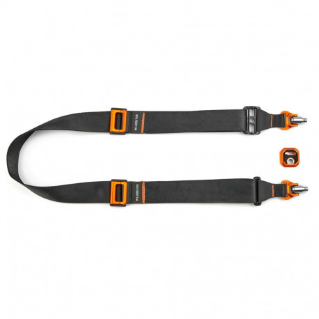3 Legged Thing AXIS 44 Neck & Shoulder Strap INFERNO