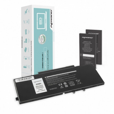 Dell sülearvutiaku 3HWPP Latitude 5401 5410 5501 5510 4100mAh (62Wh)