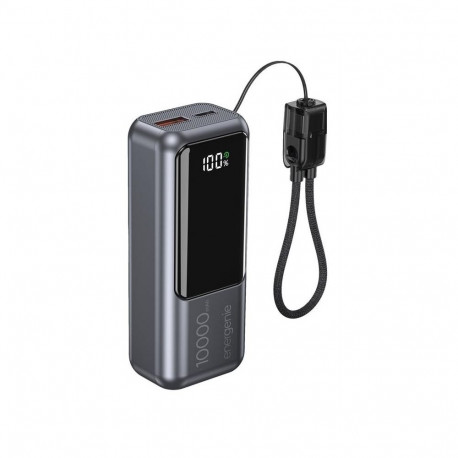 Akupank lcd-ekraan 10000mAh QC3.0 20W, hall