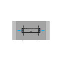 B-Tech Elements Fixed 600 Flat 2.03 m (80") Wall Black, Blue
