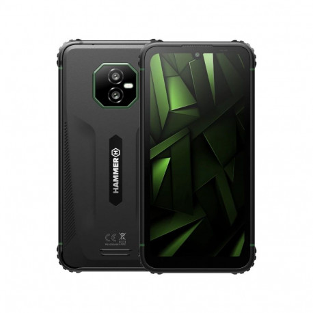 HAMMER Ranger 8/256 GB 15.2 cm (6") Dual SIM Android 15 4G USB Type-C 8 GB 5000 mAh Black, Green