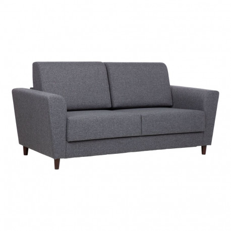 Diivanvoodi VESPER 2-kohaline 185x84xH88cm, tumehall