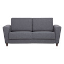 Sofa bed VESPER 2-seater, dark grey